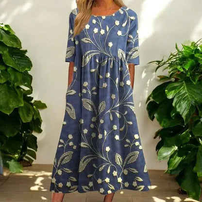 Yelira | Rochie Midi Relaxată