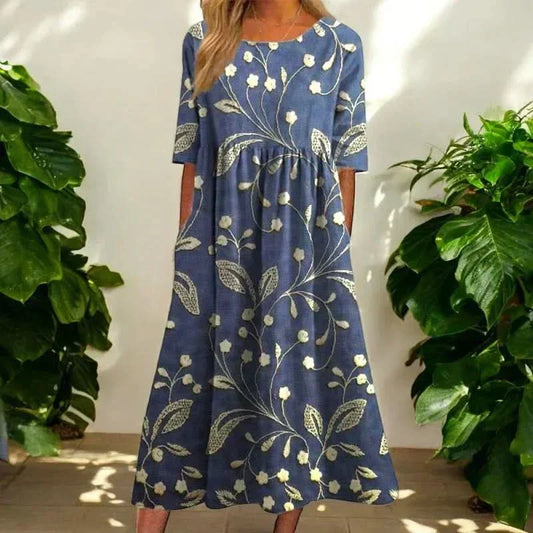 Yelira | Rochie Midi Relaxată