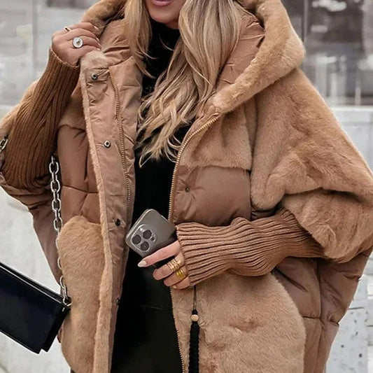 Otilia | Jachetă Pufosă Stilată