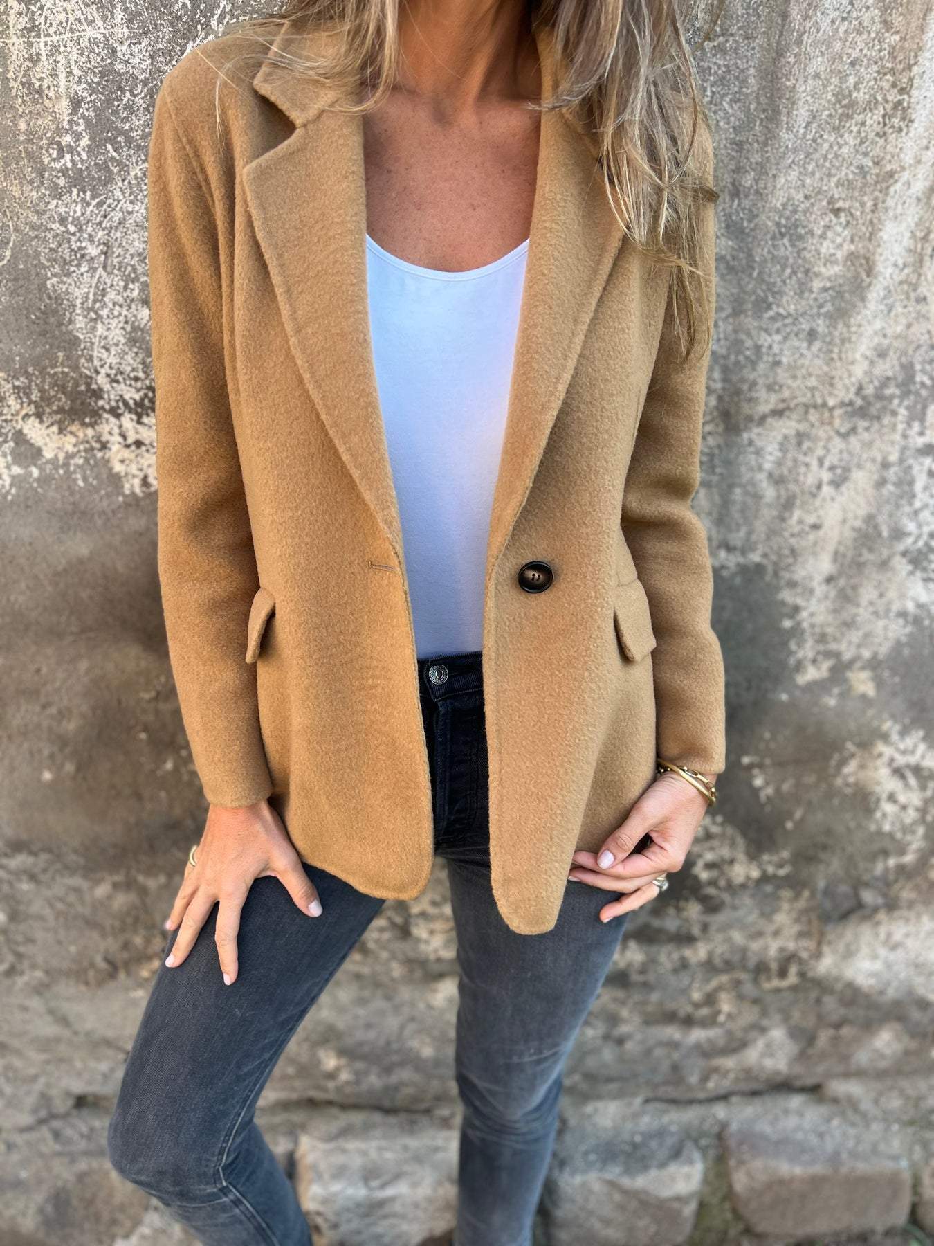 Cecilia™ Sacou cu Un Buton