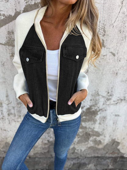 Zoe™ - Jachetă din Denim Elegantă