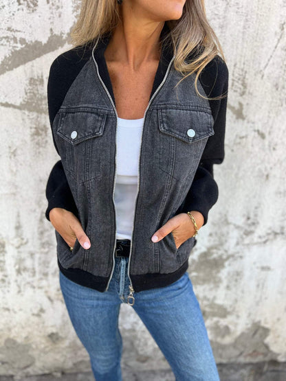 Zoe™ - Jachetă din Denim Elegantă