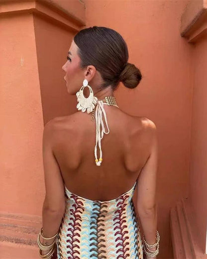 ARLETTE – ROCHIE TUNICĂ CROCHET BOHO PENTRU PLAJĂ