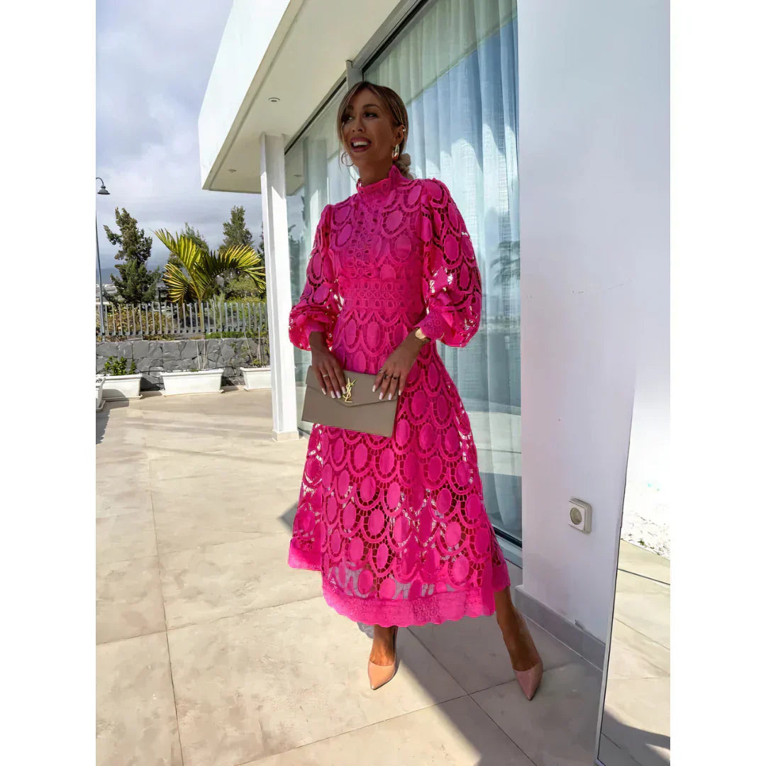 ROSHEL - ROCHIE ELEGANTĂ DIN DANTELĂ