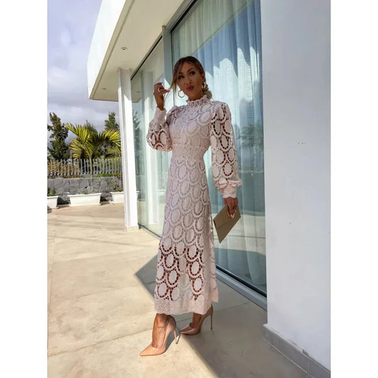 ROSHEL - ROCHIE ELEGANTĂ DIN DANTELĂ