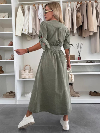 Marit | Rochie din Denim Radiant