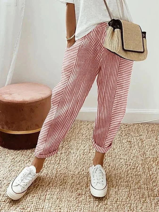 Lola | Pantaloni Casual Lejeri de Vară