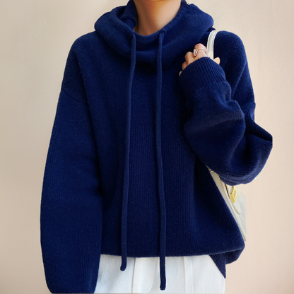 LIAH | Pulover elegant cu guler