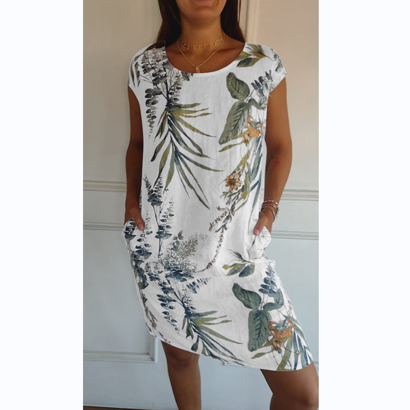 Abigail - Rochie cu guler rotund