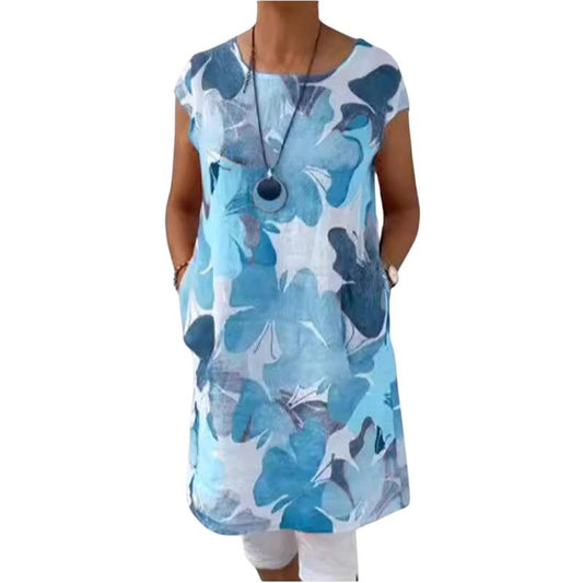 NORA – ROCHIE TUNICĂ CU FLORI UȘOARE