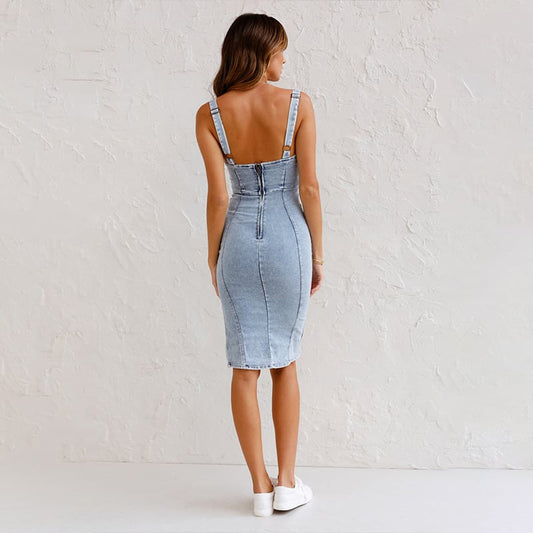 Vida – Rochie din Denim