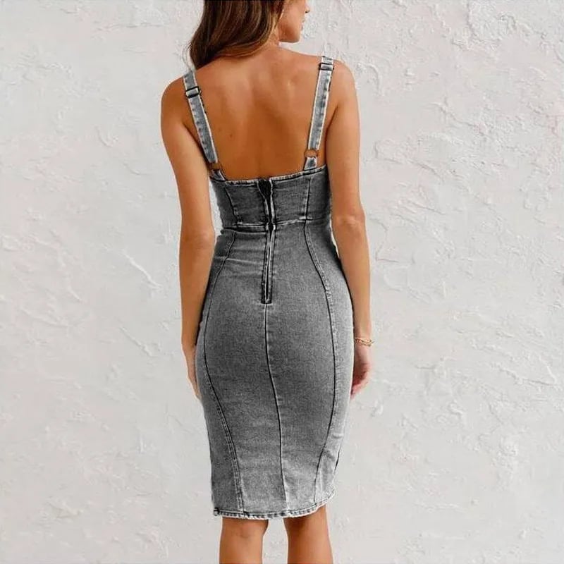 Vida – Rochie din Denim