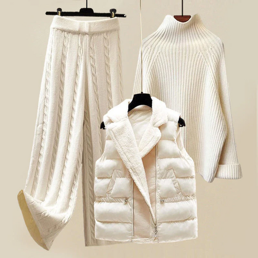 Maelie – Set Tricotat Comfortabil și Călduros