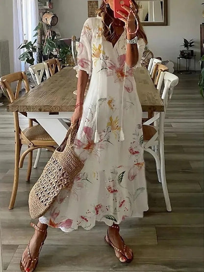 Melody - Rochie Casual Boho de Plajă