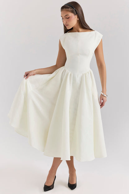 LUMI – ROCHIE FĂRĂ SPATE CU UMERI LĂSAȚI