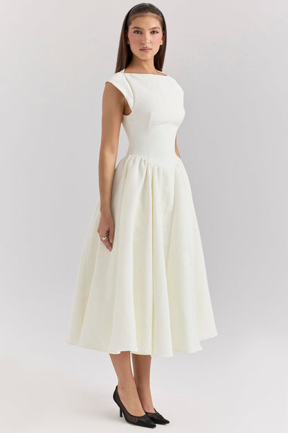 LUMI – ROCHIE FĂRĂ SPATE CU UMERI LĂSAȚI